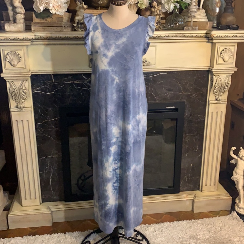 Tallulah tie dye maxi dress